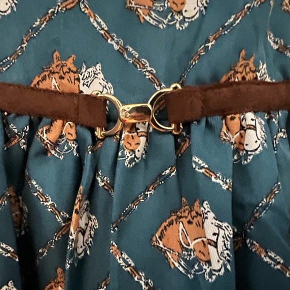 Janie and Jack equestrian / horse dress. Size 12. Sold out in stores! - Picture 8 of 8